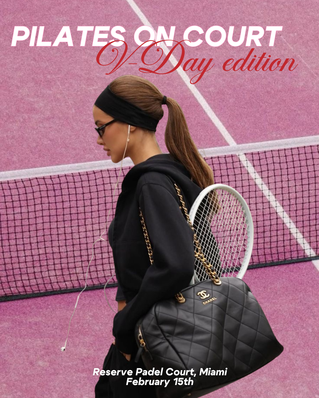 V-Day Pilates on Court - Miami Feb 15th