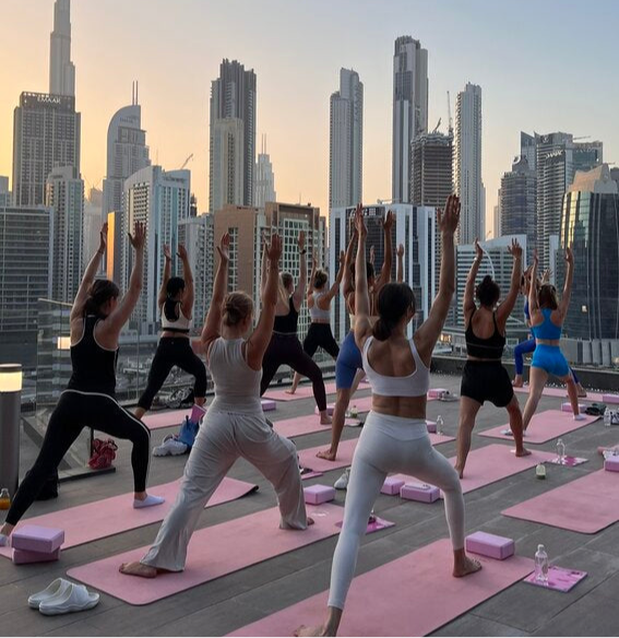 Sunset Rooftop Yoga - Dec 22nd, Dubai